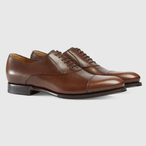 Gucci | Shoes | Gucci Shoes Mens Brogue Leather Oxford  display picture 2